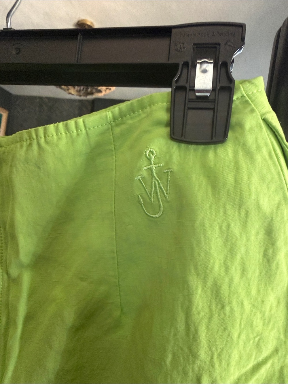 JW ANDERSON Neon Lime Mini Skirt - Picture 5 of 5